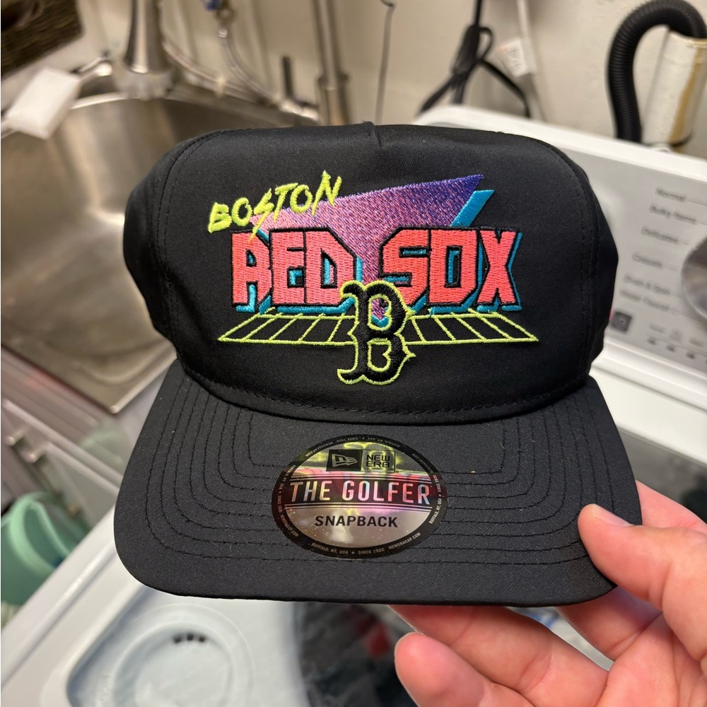 New Era Golfer Fit - Boston Redsox Hat Snapback Cap